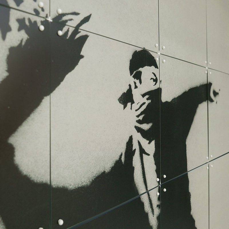 Banksy love icons - large