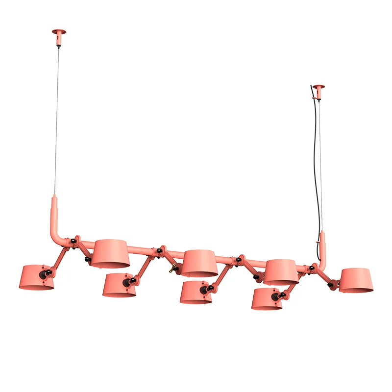 Bolt 8-pack hanglamp - Daybreak rose