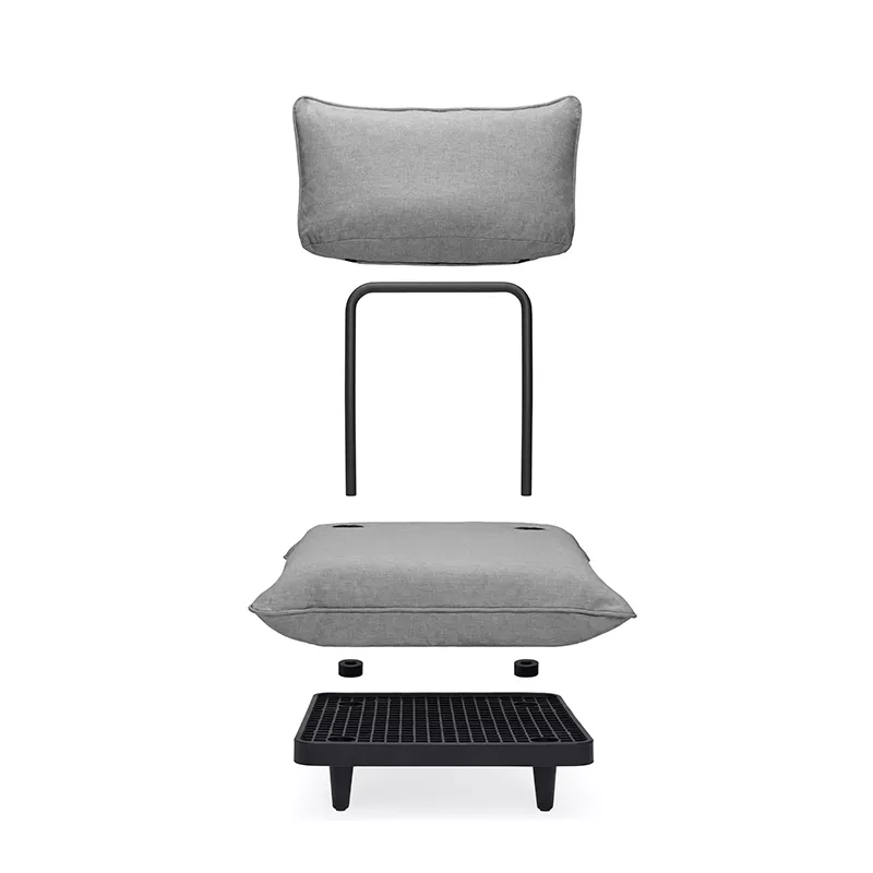 Paletti seat - Rock grey