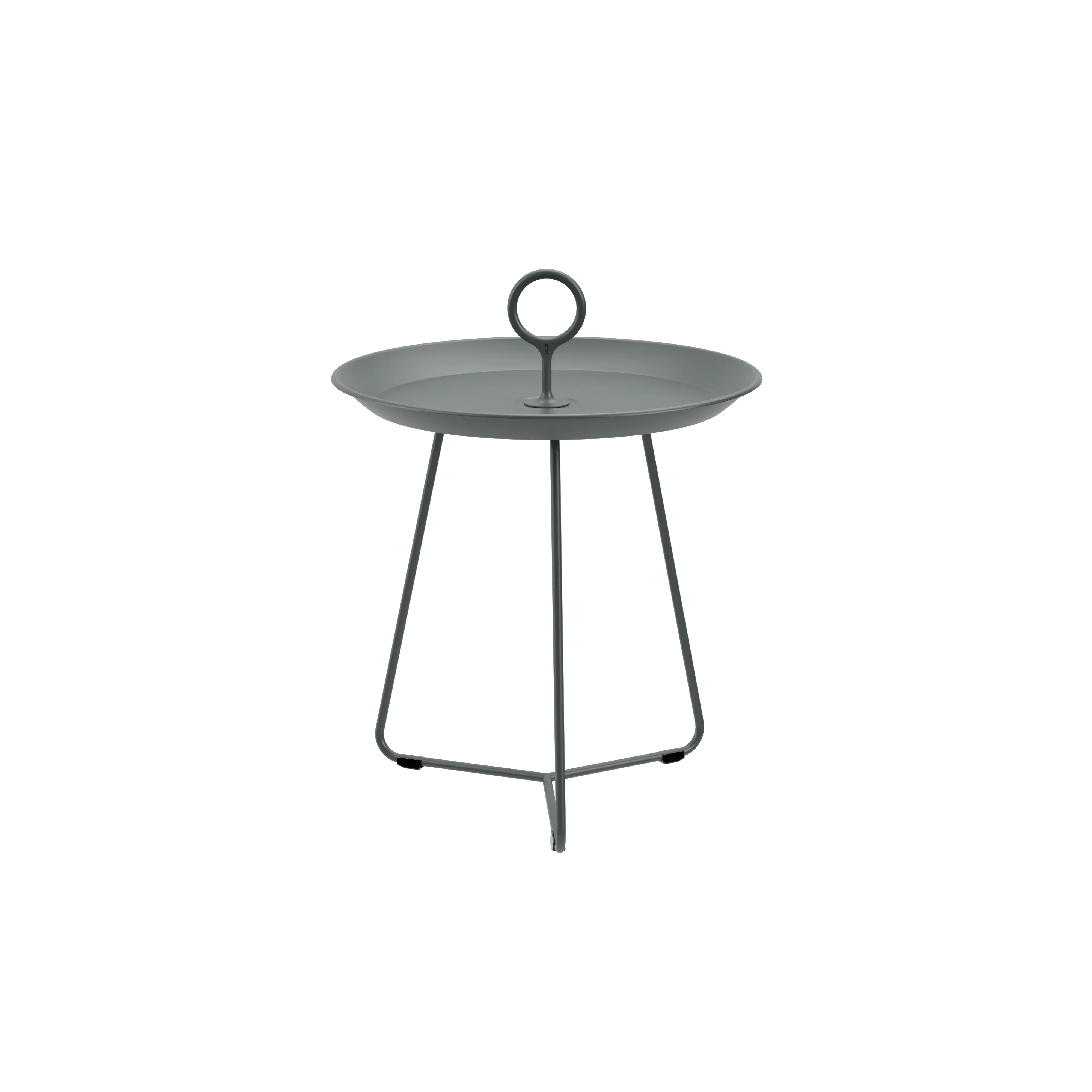 Eyelet tray table 45 cm - Dark grey