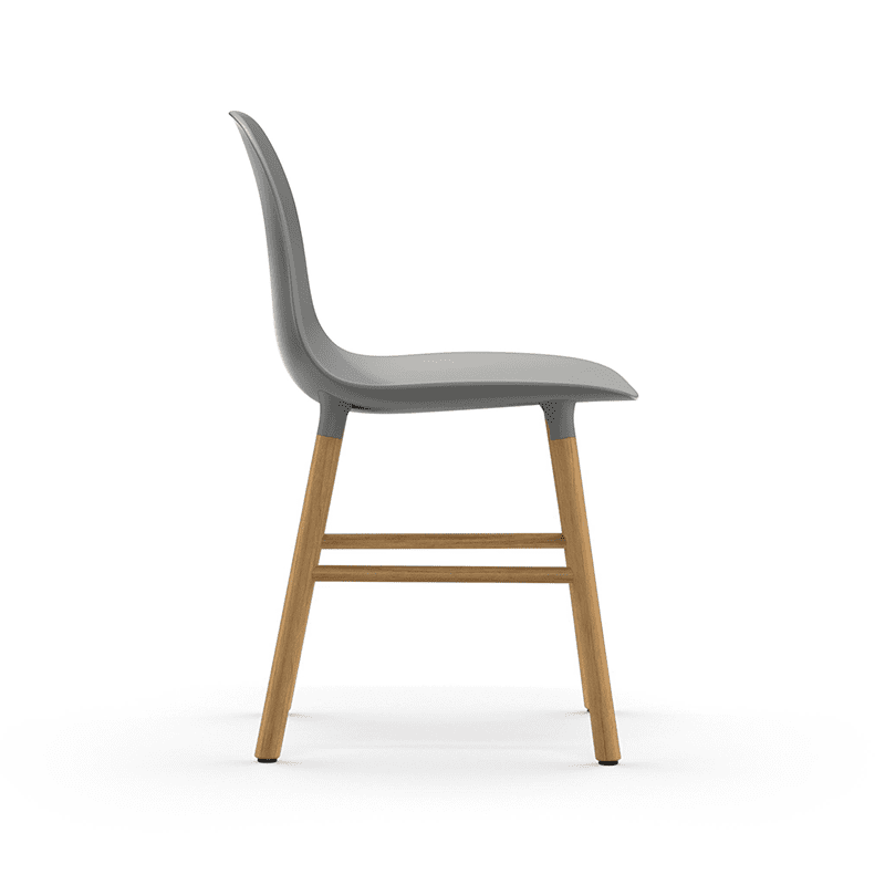 Form Chair Grey/Oak