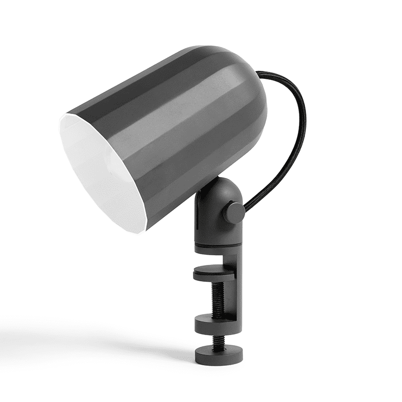 Noc Clip Lamp - Dark grey