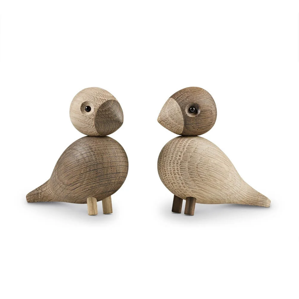 Lovebirds - Oak / Smoked Oak