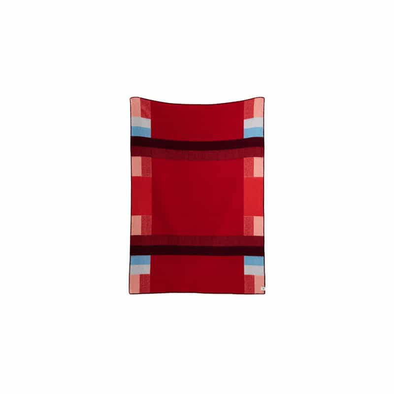 Mikkel large throw - Red