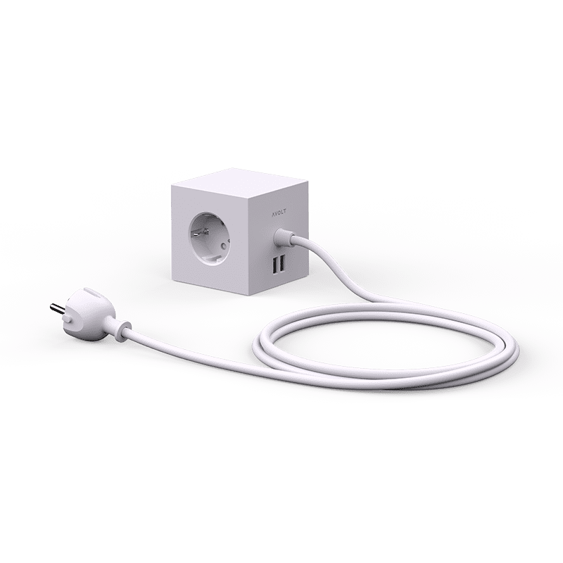Square 1 USB & Magnet - Gotland Grey