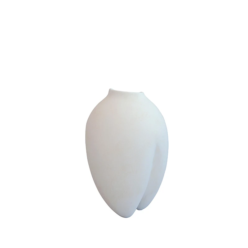 Sumo Vase Slim - Bone white