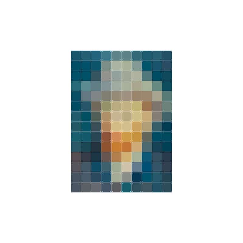 Van Gogh Petrol pixel - small