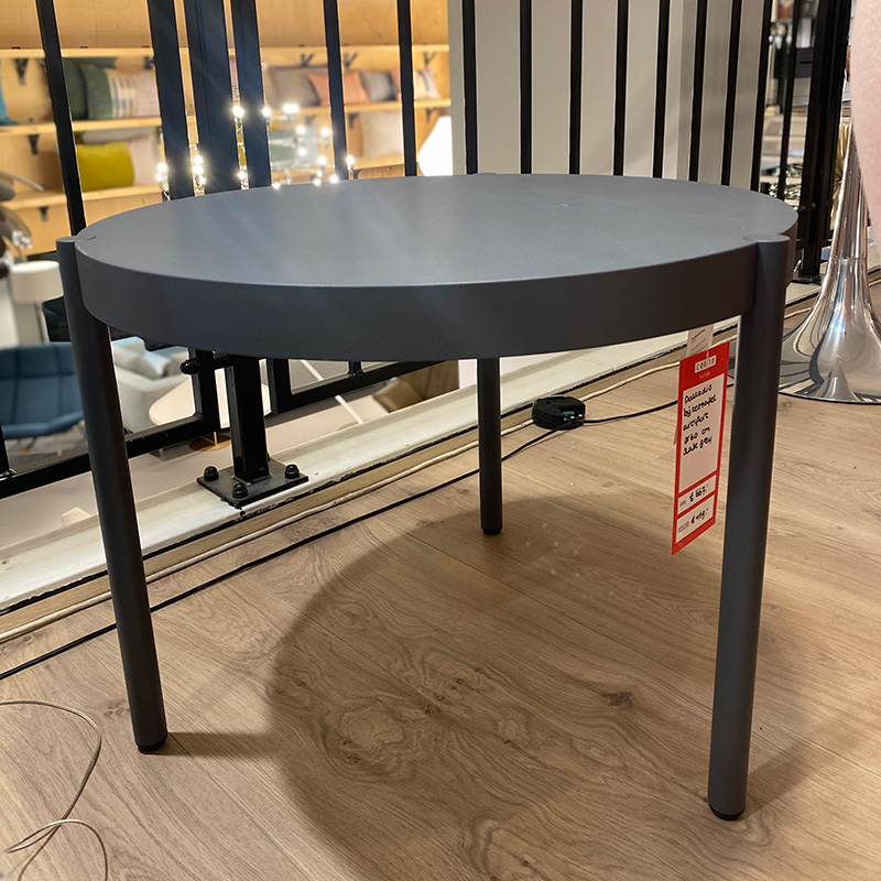 Palladio bijzettafel rond 60
