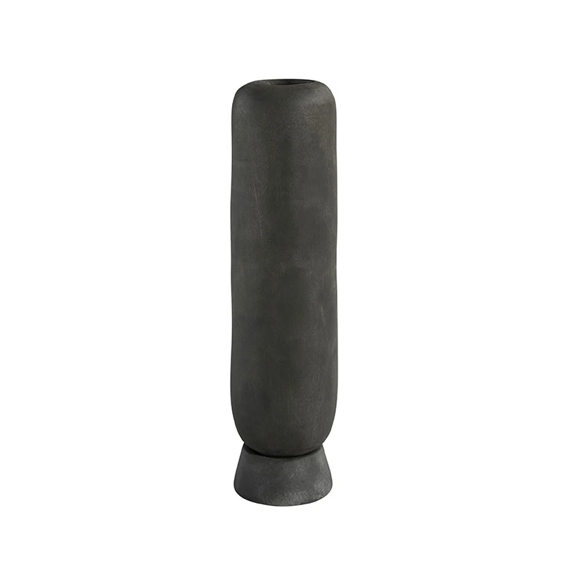 Kabin Vase Tall - Dark grey