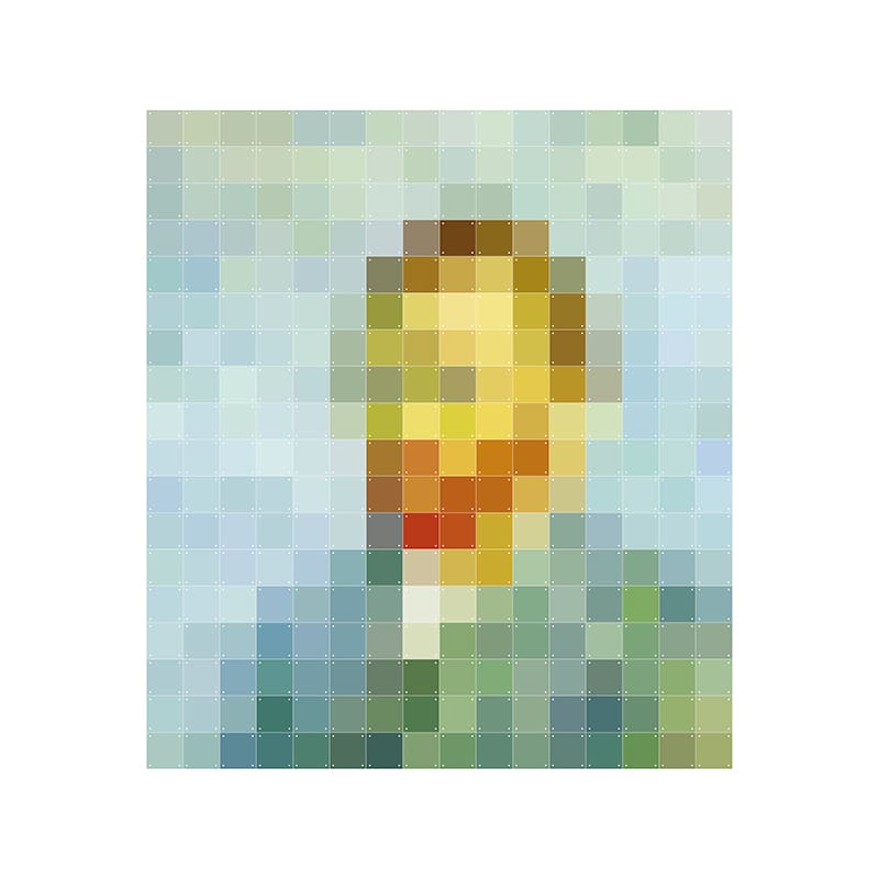 Van Gogh pixel - extra large