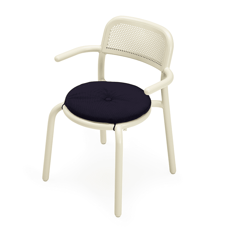 Toni chair pillow - Dark ocean