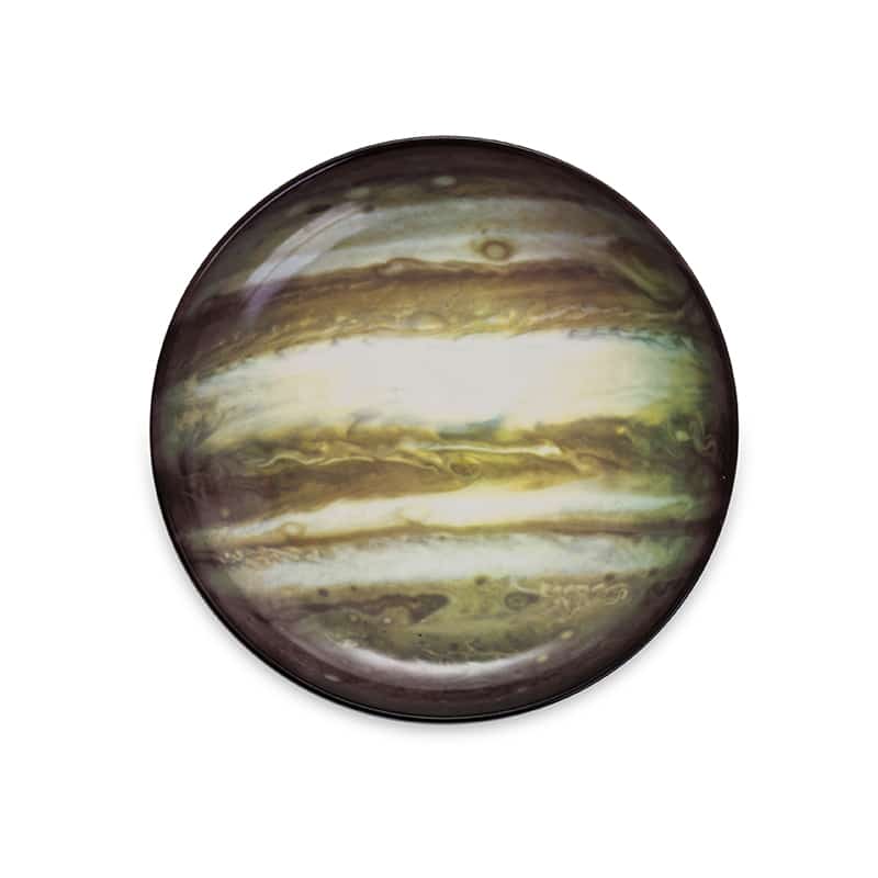 Cosmic diner porcelain plate - Jupiter