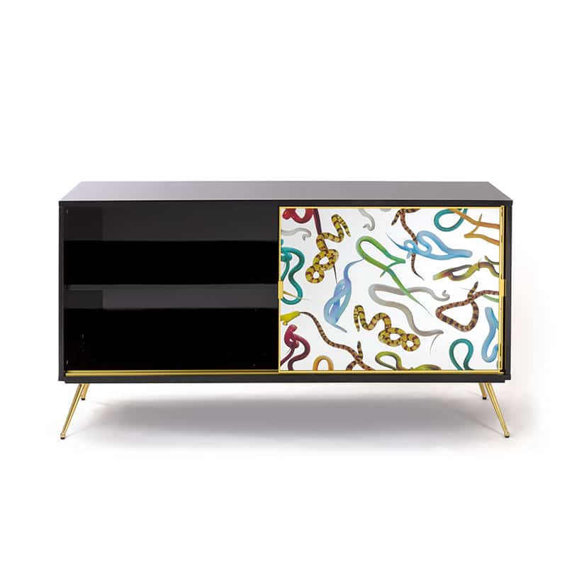 Cabinet in mdf toiletpaper - Snakes