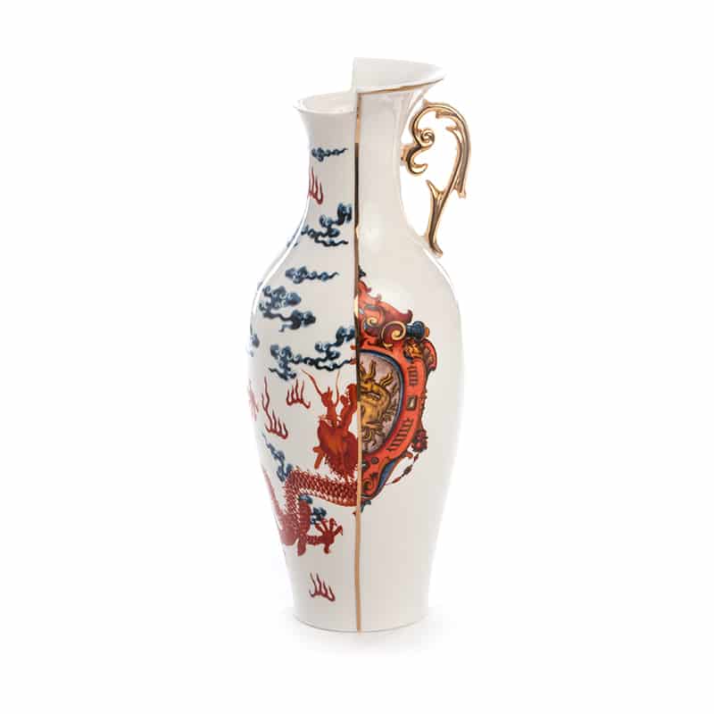 Hybrid-adelma vase in porcelain