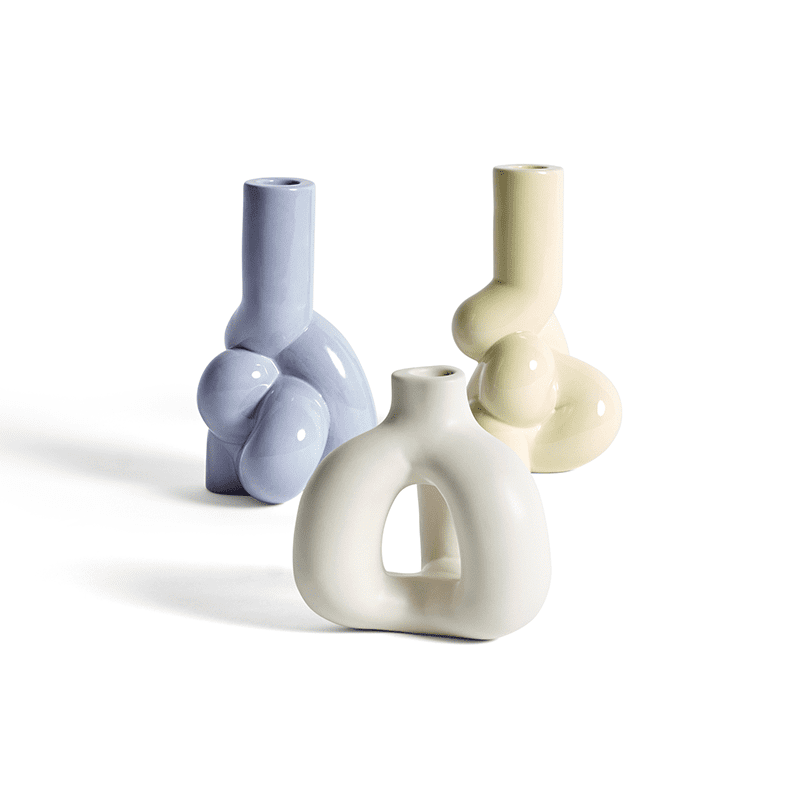 WS Complot Candleholder - Ivory