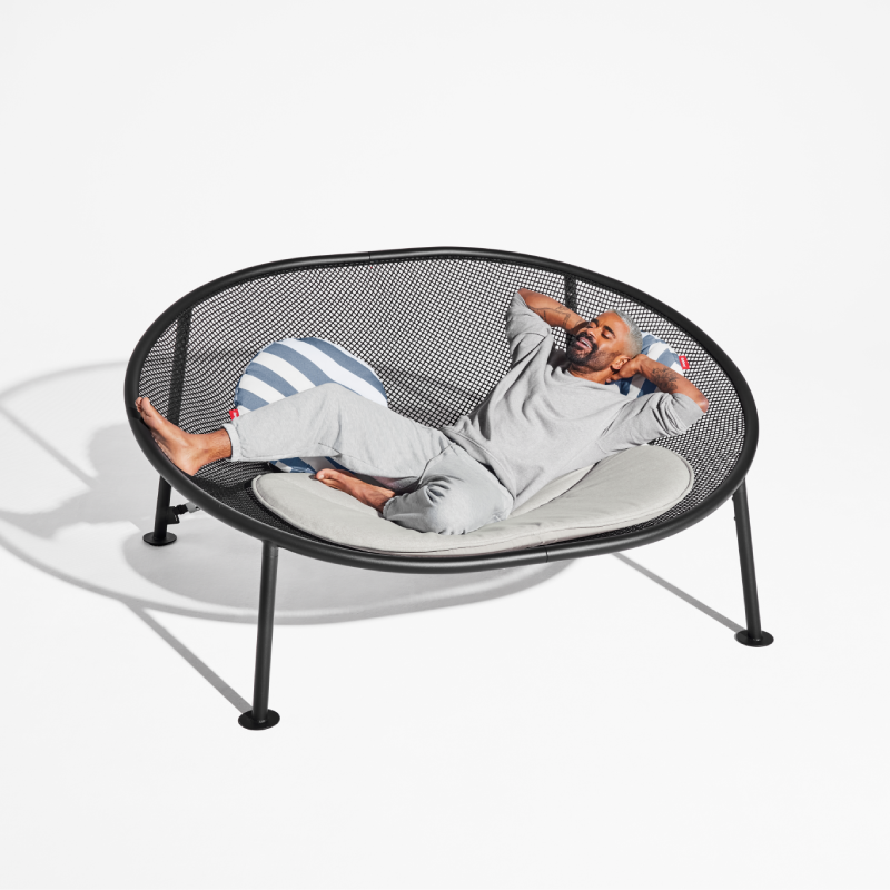 Netorious loungestoel - Anthracite