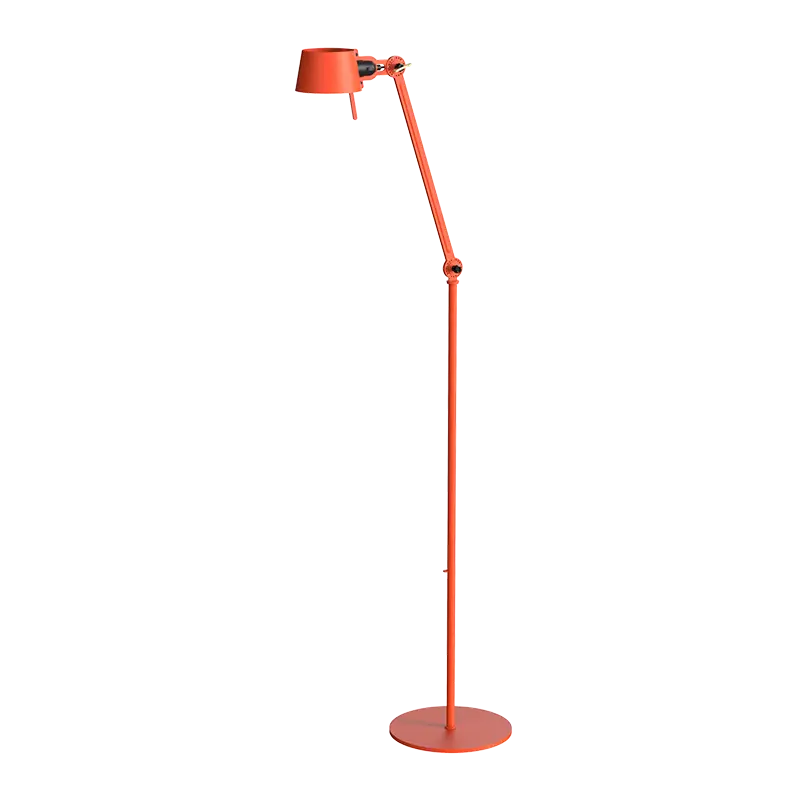 Bolt 1arm vloerlamp - Striking orange