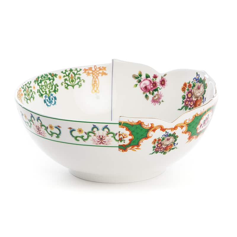 Hybrid-zaira salad bowl in porcelain Hybrid-zaira salad bowl in porcelain