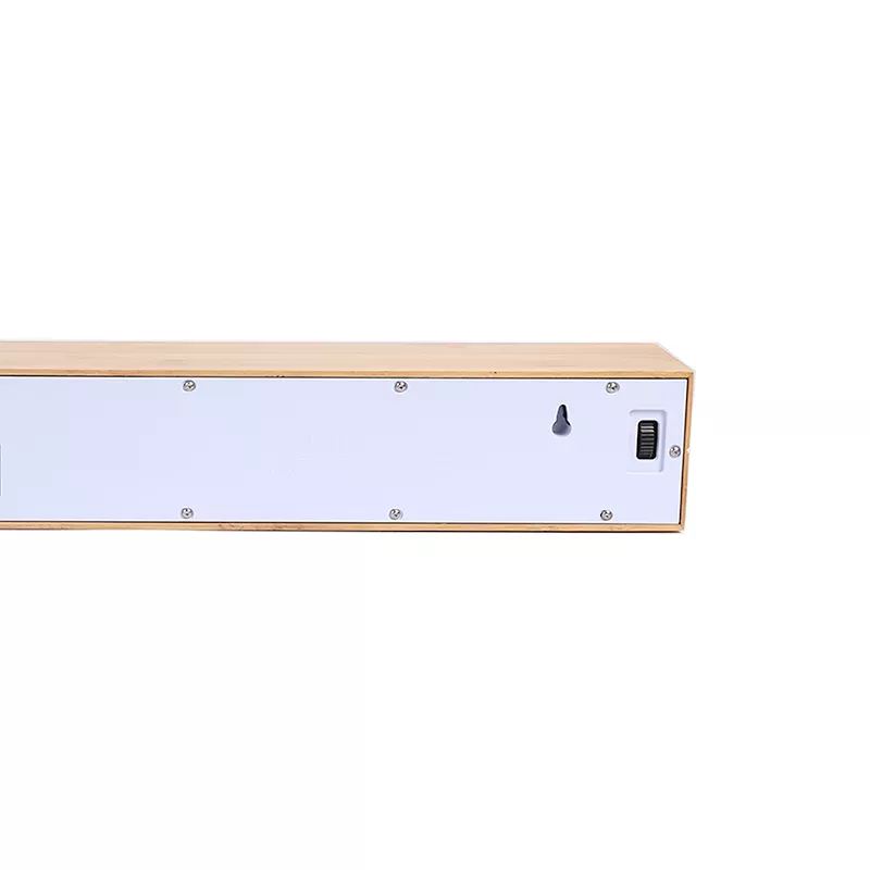 Texttime bamboo flip klok Texttime bamboo flip klok