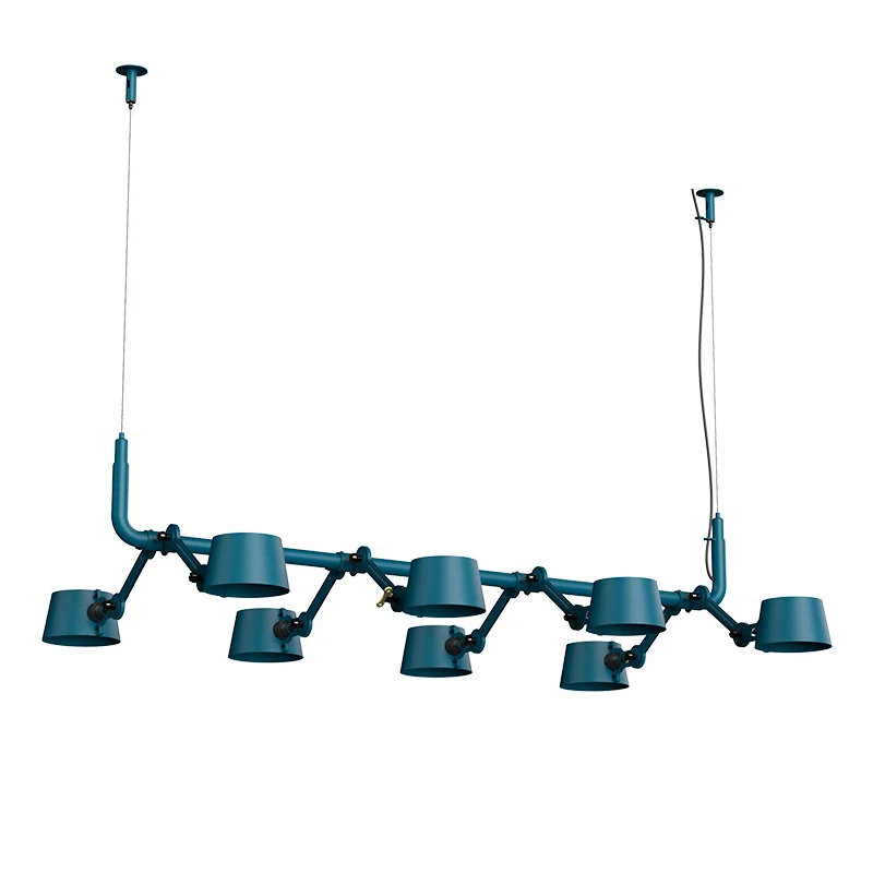 Bolt 8-pack hanglamp - Thunder blue