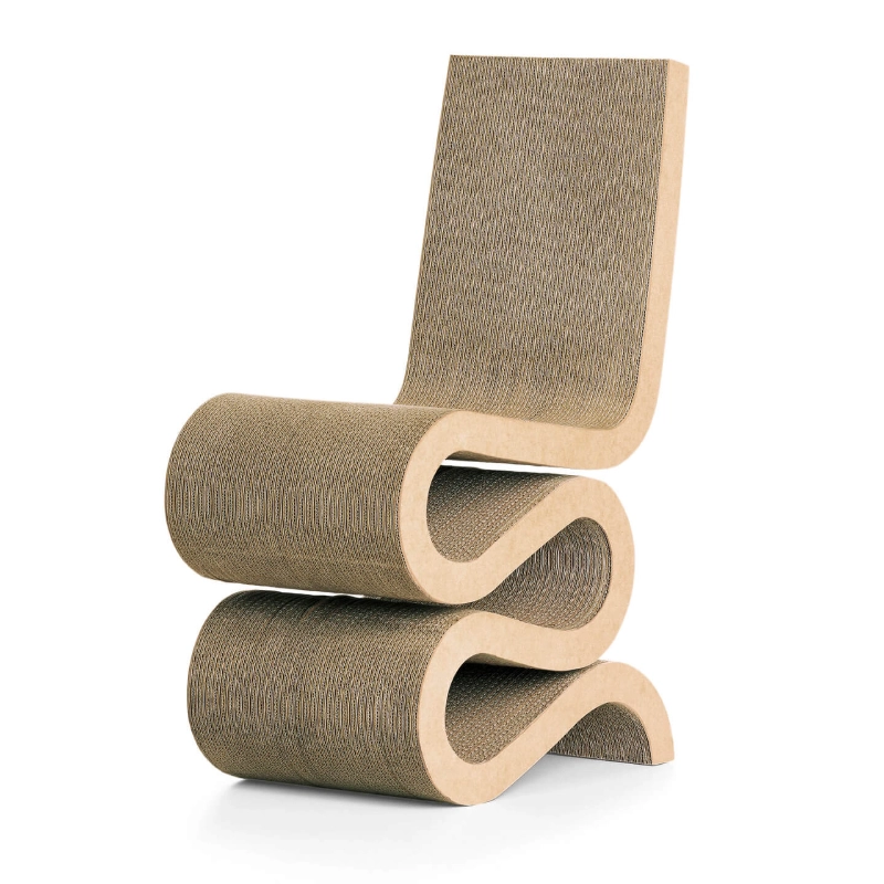 Gehry Wiggle Side Chair natural