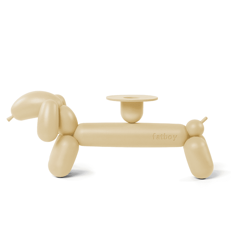 Can-dog kandelaar - Sandy beige