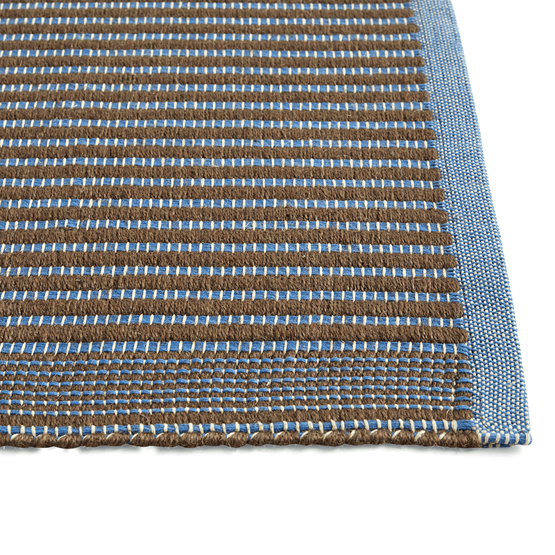 Tapis 140 x 200 - Chestnut and blue
