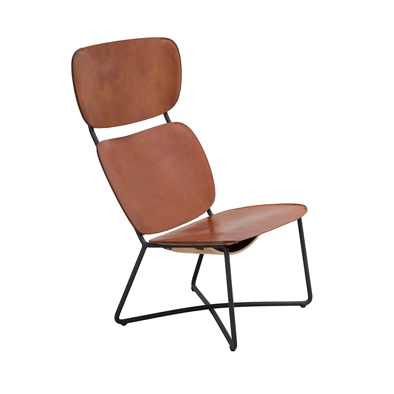 Miller High - Cognac seat/black frame