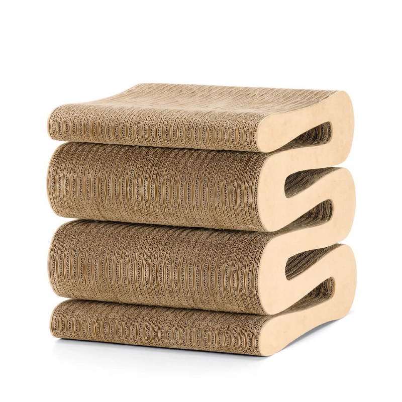 Gehry Wiggle Stool natural