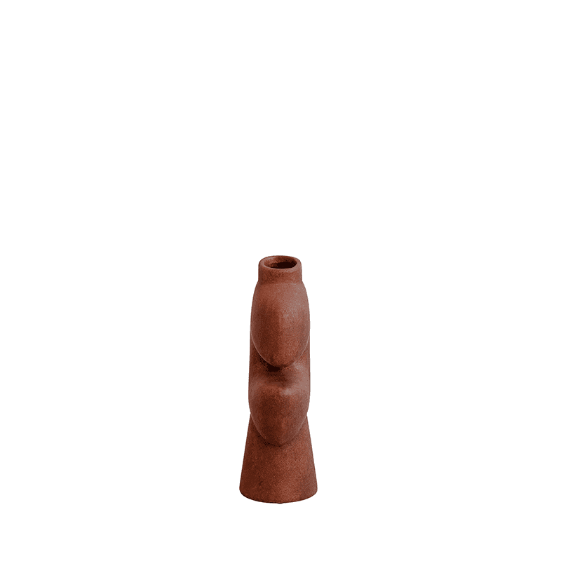 Tribal Vase Medio - Terracotta