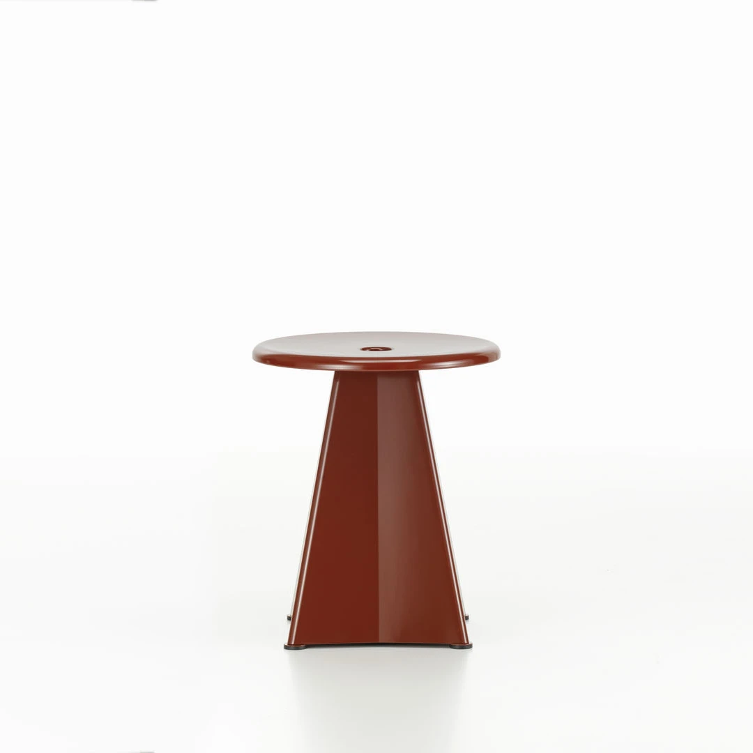 Tabouret Metallique - Japanese red