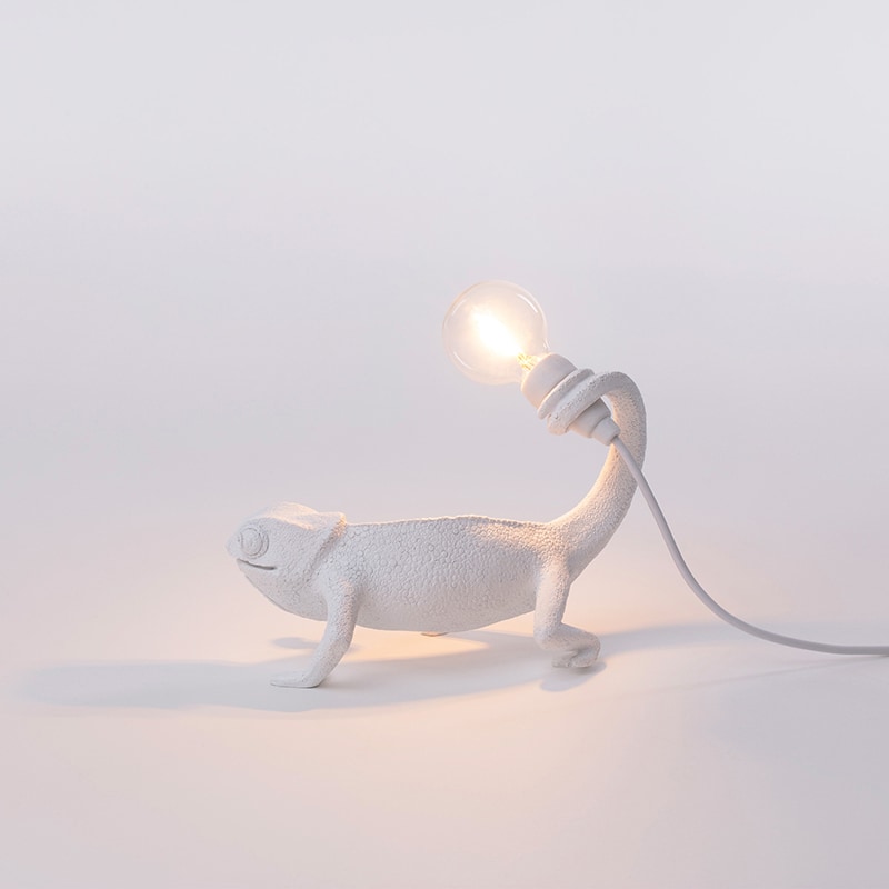Chameleon lamp USB Still - White