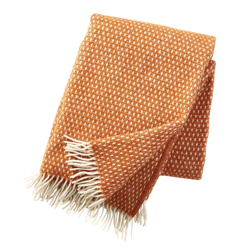 Knut plaid - Orange