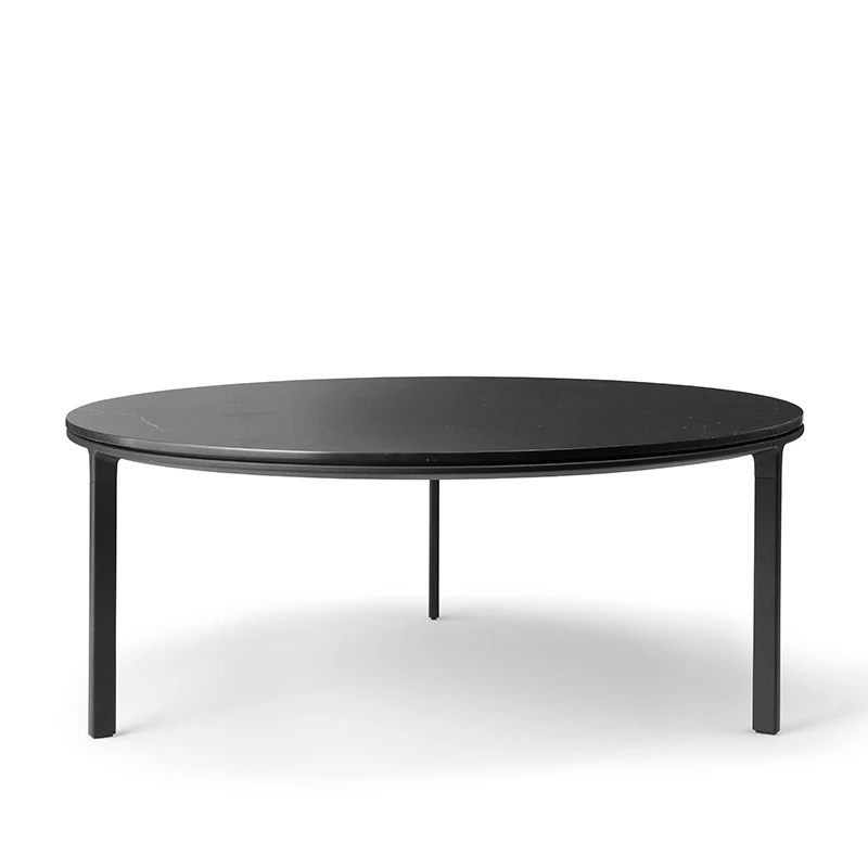 Vipp 425 coffee table, 90 Marble - Black