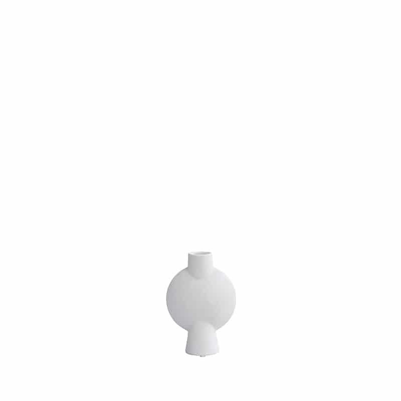 Sphere Vase Bubl mini - Bone white