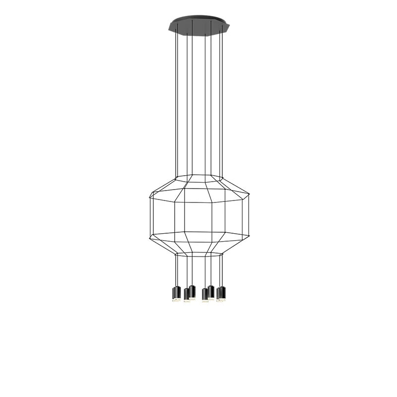 Wireflow 0302 hanglamp - Black