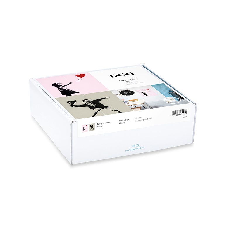 Banksy love icons - large