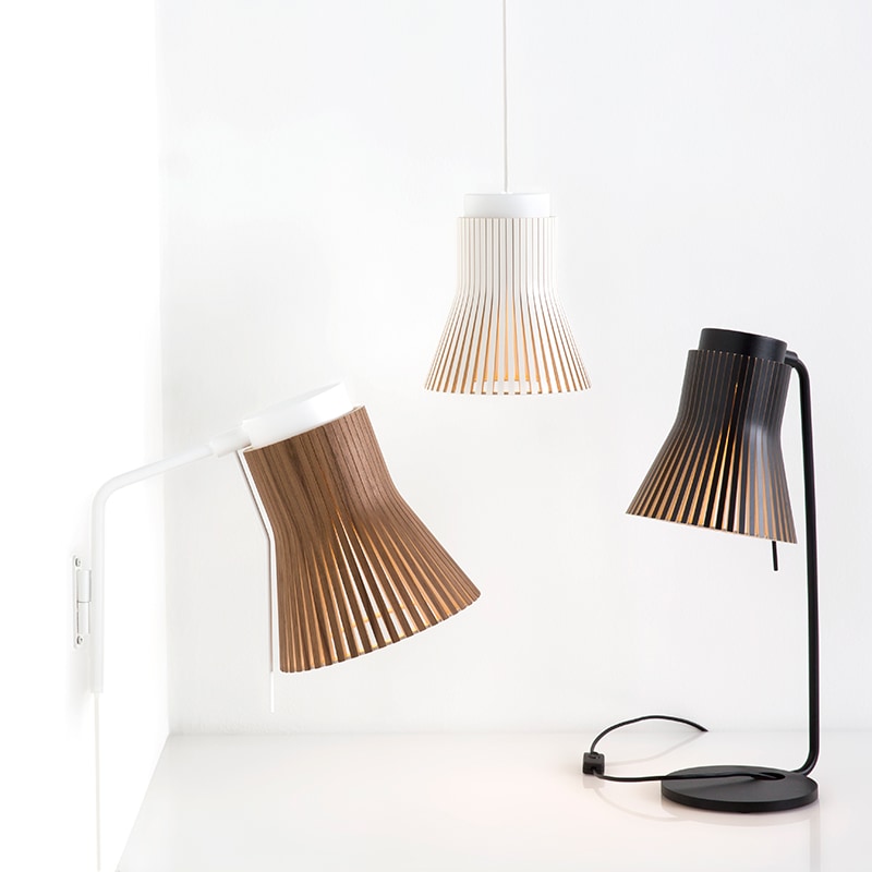 Petite 4600 hanglamp - Walnut