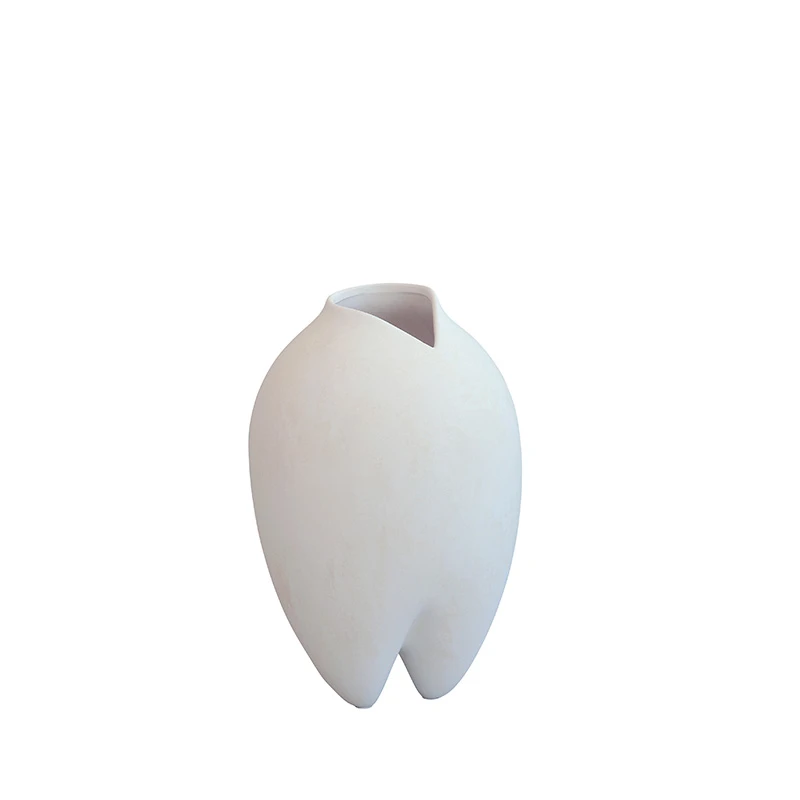 Sumo Vase Slim - Bone white