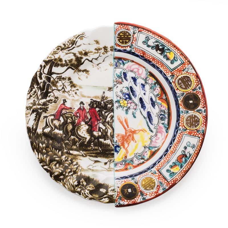 Hybrid-eusapia dinner plate in porcelain 27,5 cm