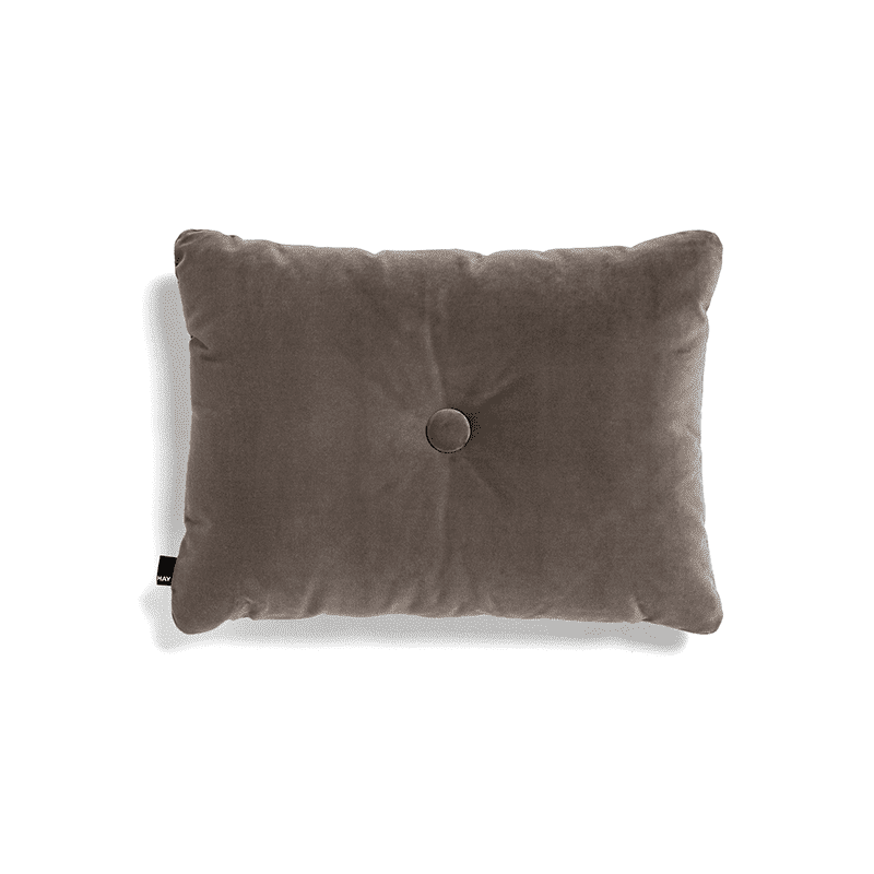 Dot Cushion 1 dot SOFT - Warm grey