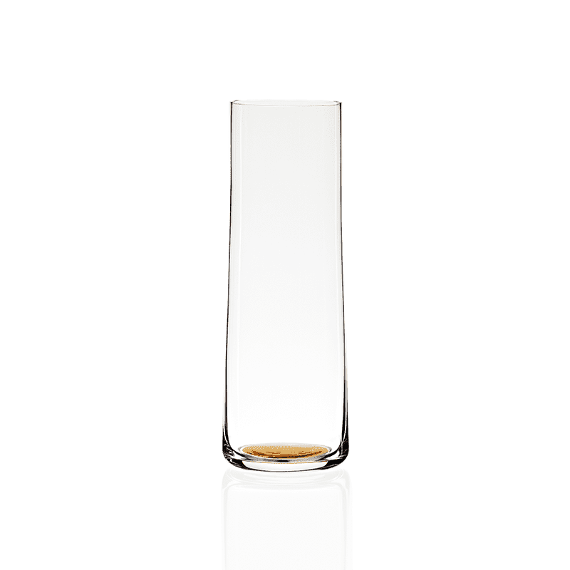 Colour Glass Carafe - Gold dot