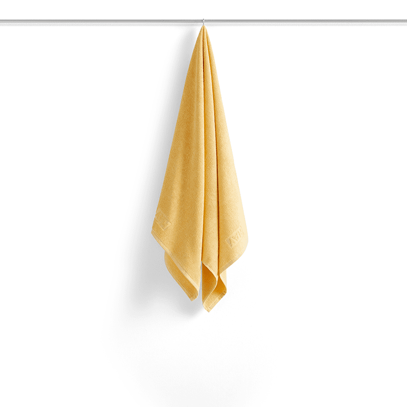 Mono bath towel - Yellow