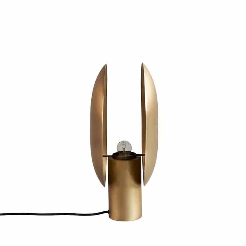 Clam table lamp - Brass