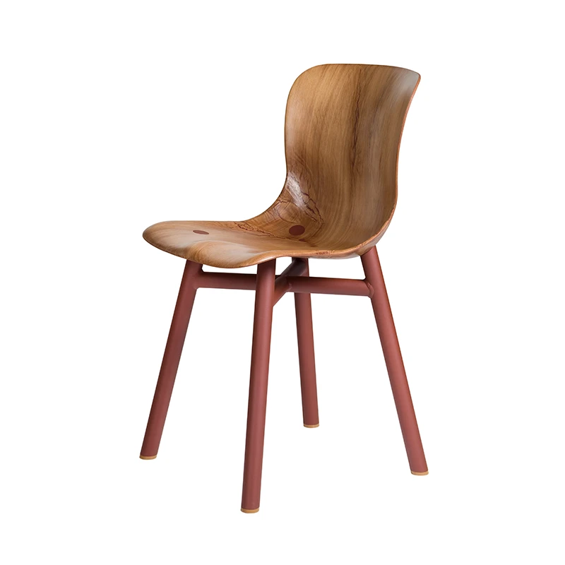 Wendela chair - Rust frame, light seat