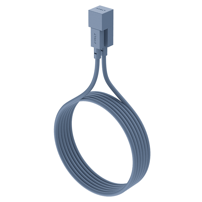 Cable 1 (USB A to lightning) - Ocean Blue