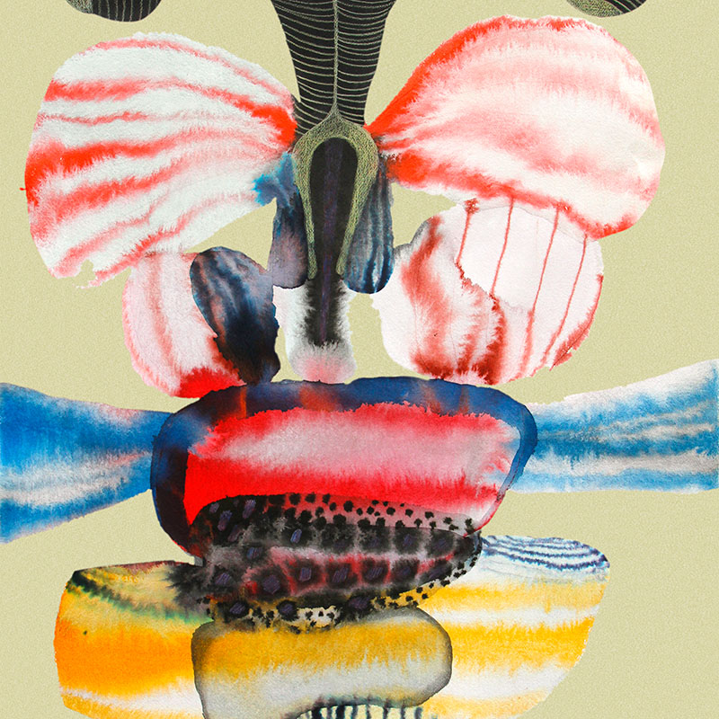 Vloerkleed In the Meadow - Wasp II
