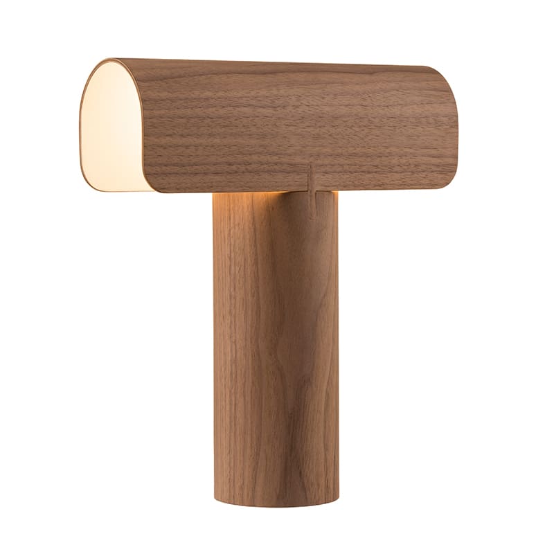 Teelo 8020 tafellamp - Walnut