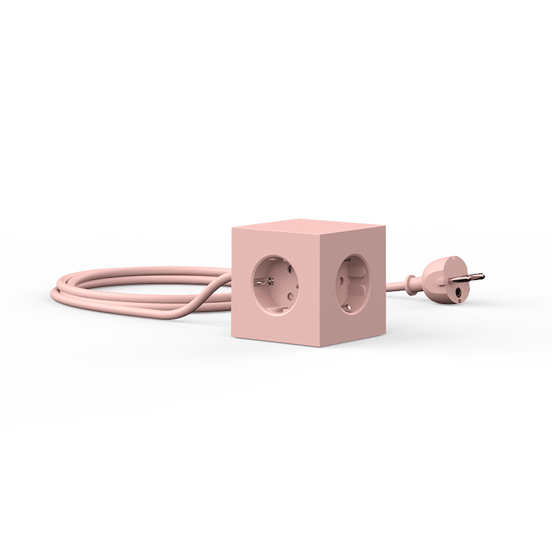 Square 1 USB & Magnet - Old Pink