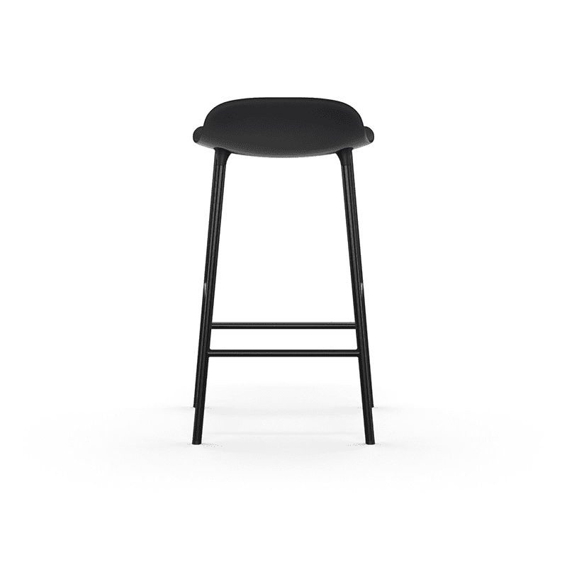 Form Barstool 65 cm Black/Black